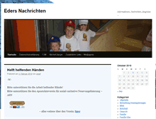 Tablet Screenshot of eders-nachrichten.at